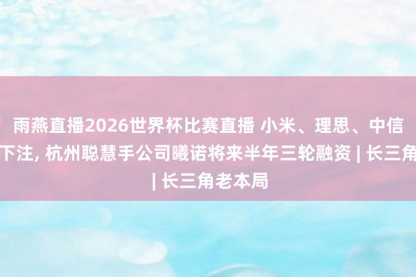 雨燕直播2026世界杯比赛直播 小米、理思、中信系同桌下注, 杭州聪慧手公司曦诺将来半年三轮融资 | 长三角老本局