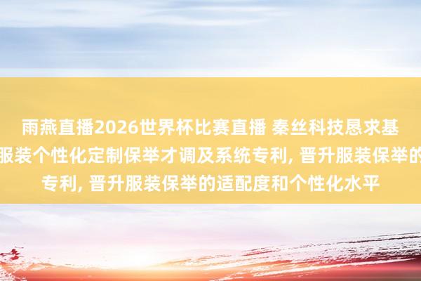 雨燕直播2026世界杯比赛直播 秦丝科技恳求基于琢磨机视觉的智能服装个性化定制保举才调及系统专利, 晋升服装保举的适配度和个性化水平
